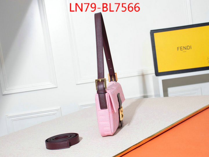 Fendi Bags(4A)-Baguette-,the best ,ID: BL7566,$: 79USD