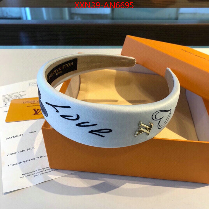 Hair band-LV,best quality fake , ID: AN6695,$: 39USD