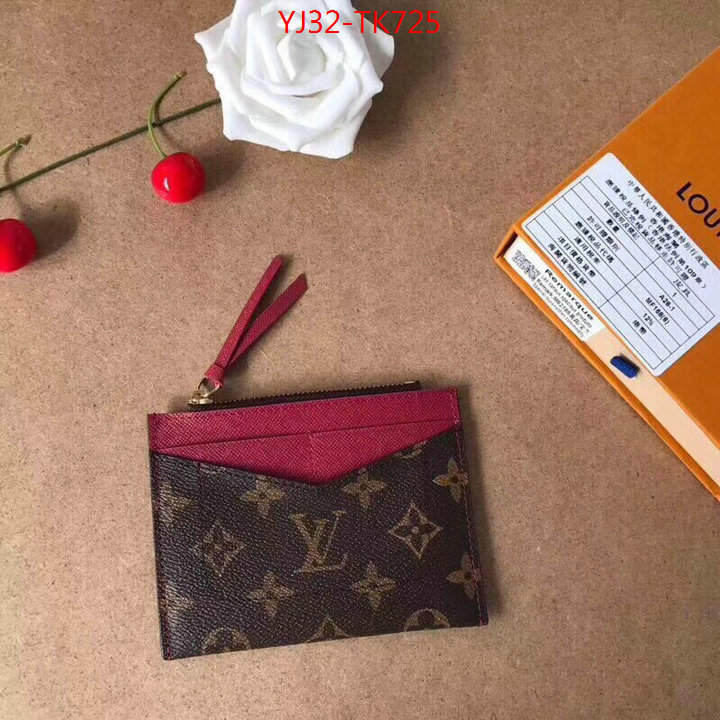 LV Bags(4A)-Wallet,ID: TK725,$:32USD