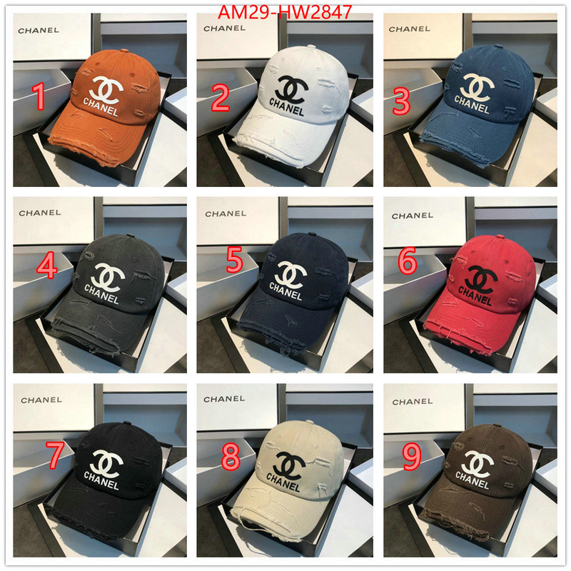 Cap (Hat)-Chanel,how to find designer replica , ID: HW2847,$: 29USD