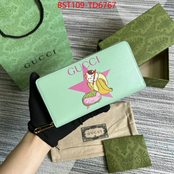 Gucci Bags(TOP)-Wallet-,ID: TD6767,$: 109USD