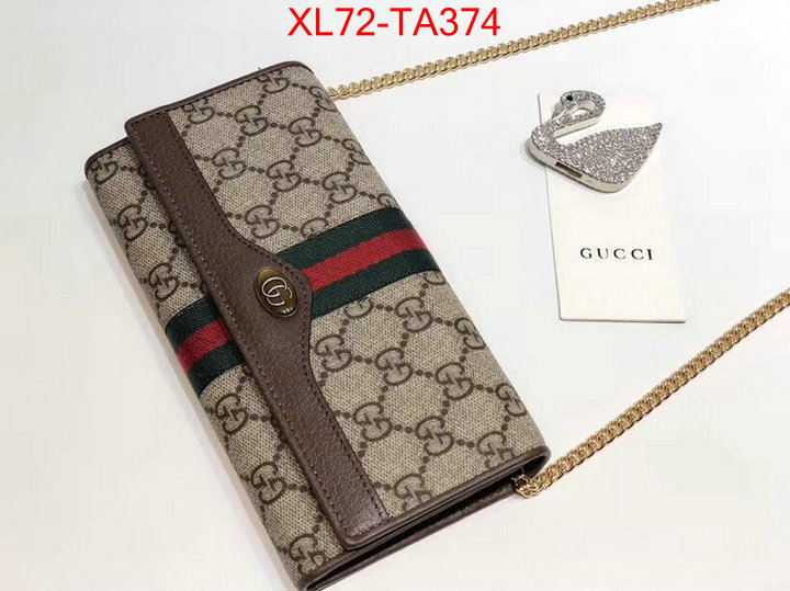 Gucci Bags(4A)-Wallet-,ID:TA374,$: 72USD