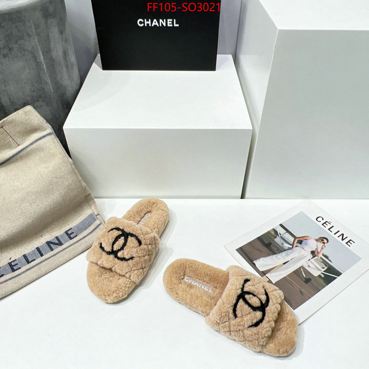 Women Shoes-Chanel,high end designer , ID: SO3021,$: 105USD