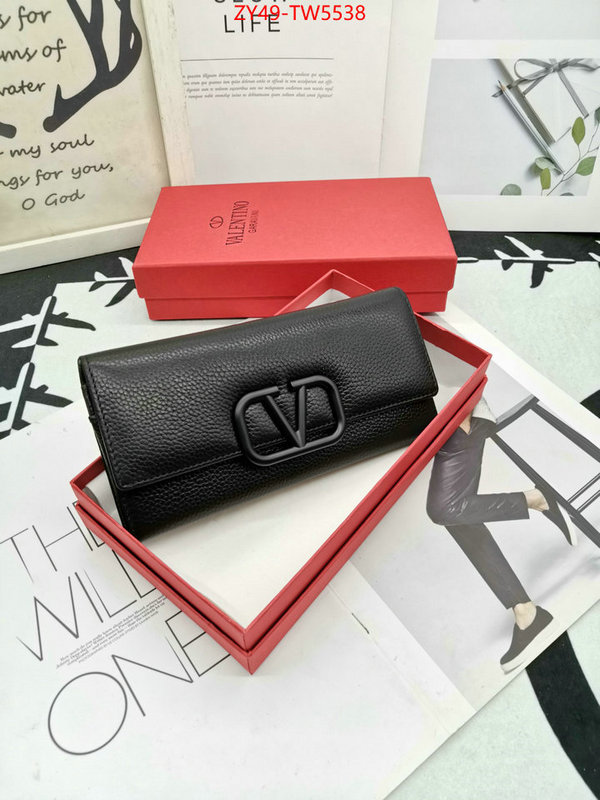 Valentino Bags(4A)-Wallet,quality replica ,ID: TW5538,$: 49USD