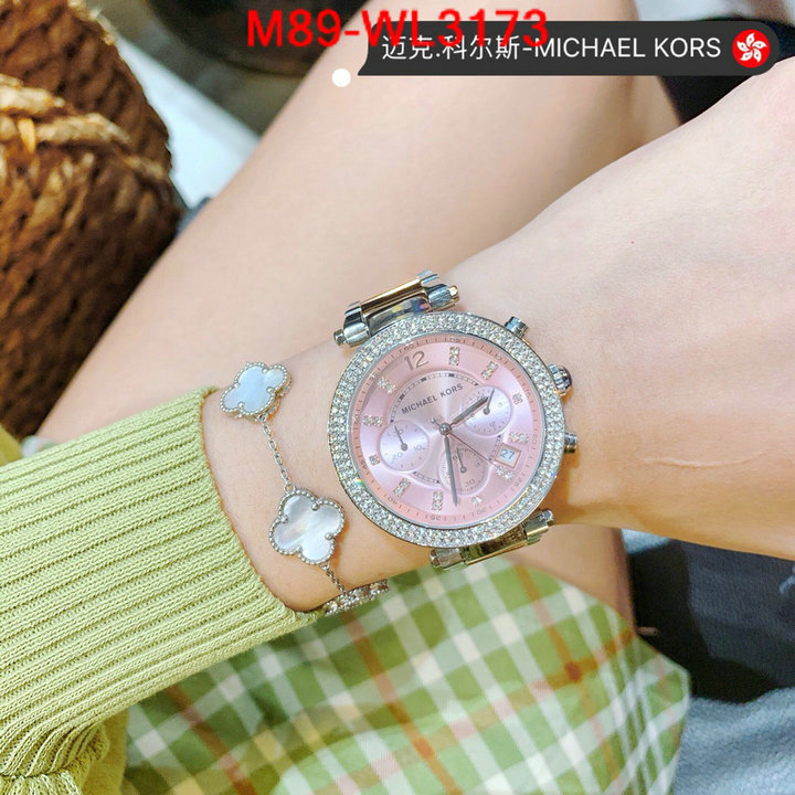 Watch(4A)-MICHAEL KORS,copy aaaaa , ID: WL3173,$: 89USD