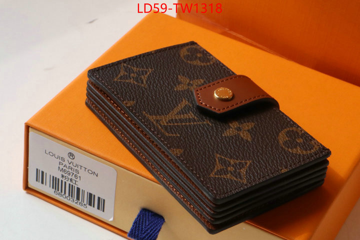 LV Bags(TOP)-Wallet,ID: TW1318,$: 59USD