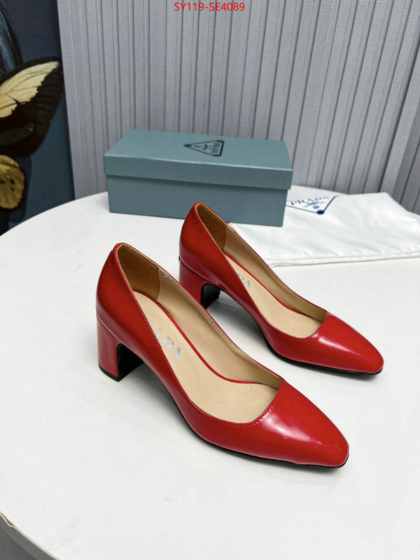 Women Shoes-Prada,the highest quality fake , ID: SE4089,$: 119USD