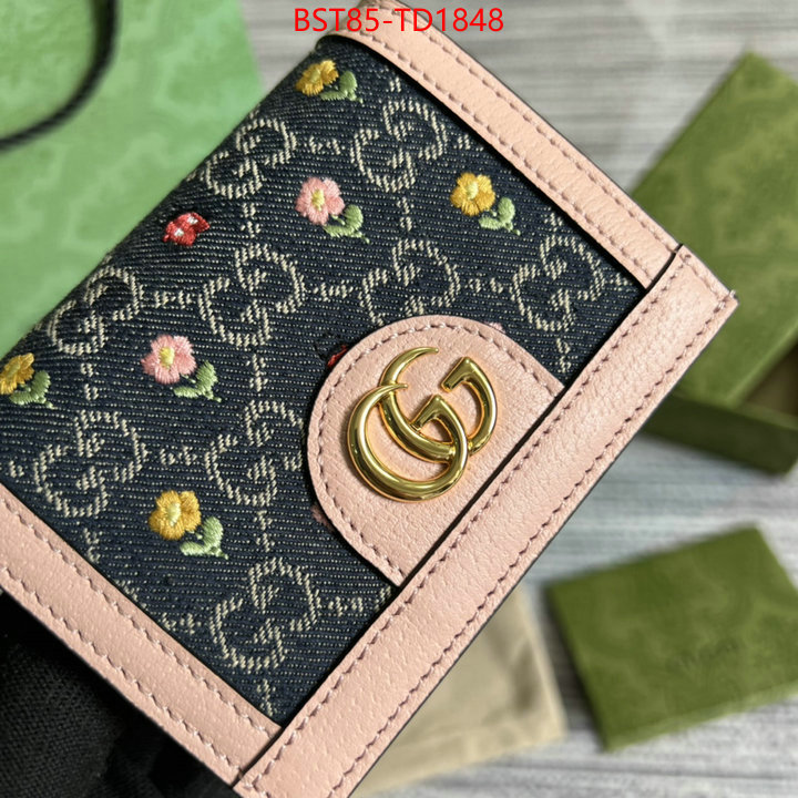 Gucci Bags(TOP)-Wallet-,ID: TD1848,$: 85USD