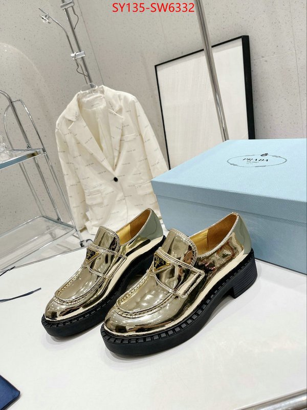 Women Shoes-Prada,highest quality replica , ID: SW6332,$: 135USD