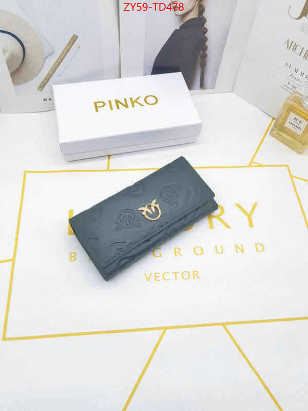 PINKO Bags(4A)-Wallet,sell online luxury designer ,ID: TD478,$: 59USD