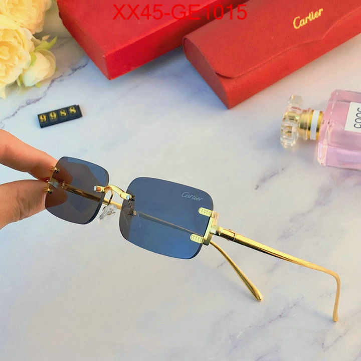 Glasses-Cartier,what 1:1 replica , ID: GE1015,$: 45USD