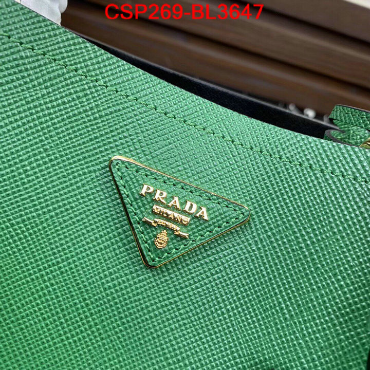 Prada Bags(TOP)-Diagonal-,ID: BL3647,$: 269USD