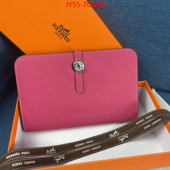 Hermes Bags(4A)-Wallet-,top perfect fake ,ID: TO636,$: 55USD