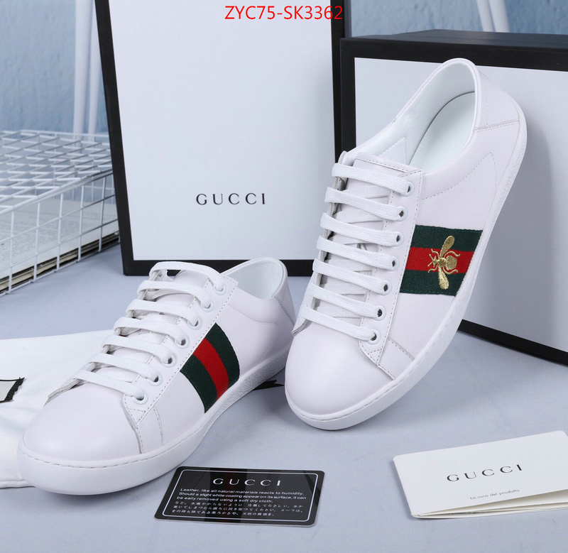 Women Shoes-Gucci,7 star quality designer replica , ID: SK3362,$:75USD