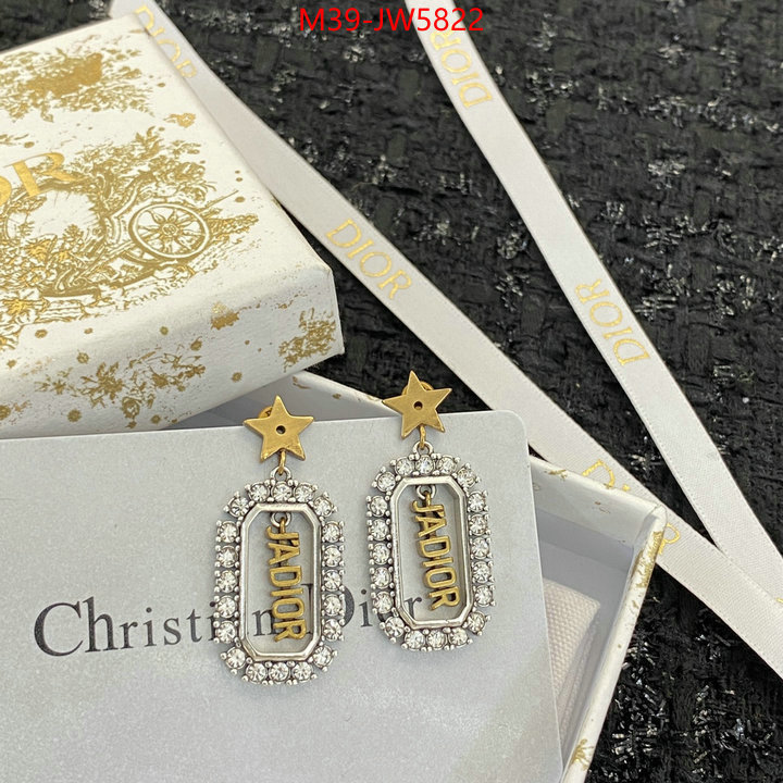 Jewelry-Dior,highest quality replica , ID: JW5822,$: 39USD