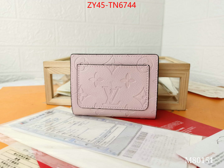 LV Bags(4A)-Wallet,ID: TN6744,$: 45USD