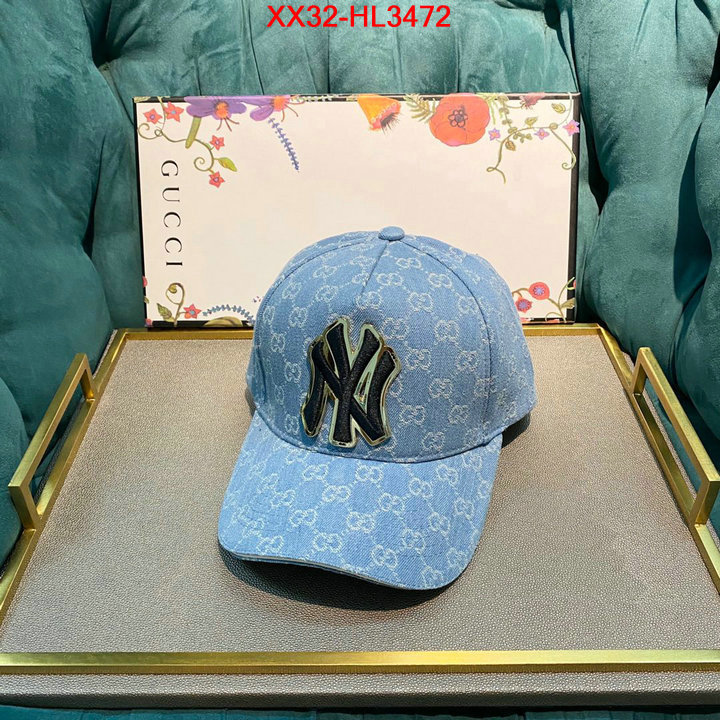 Cap (Hat)-Gucci,aaaaa+ quality replica , ID: HL3472,$: 32USD