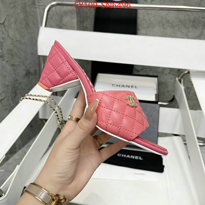 Women Shoes-Chanel,top designer replica , ID: SN6496,$: 109USD