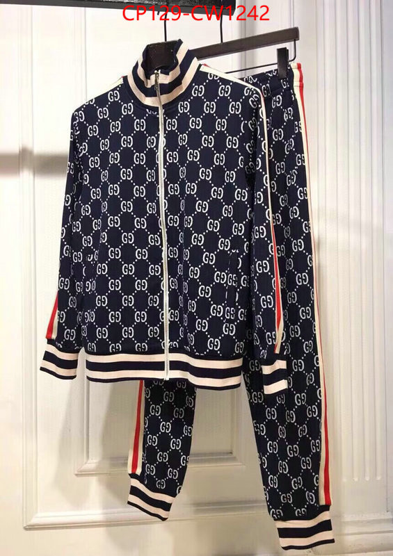 Clothing-Gucci,replicas , ID: CW1242,$: 129USD