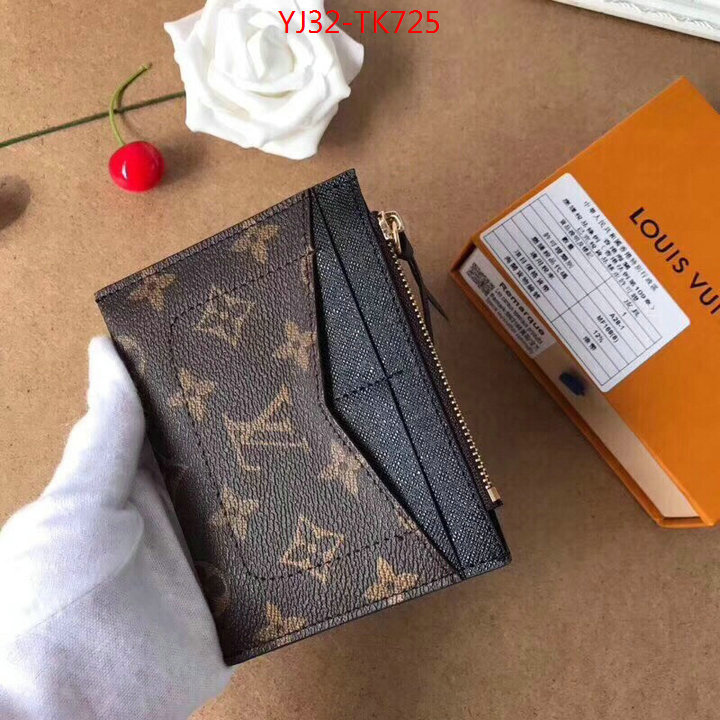 LV Bags(4A)-Wallet,ID: TK725,$:32USD