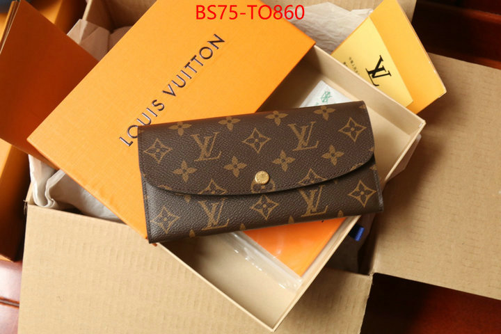 LV Bags(TOP)-Wallet,ID: TO860,$: 75USD