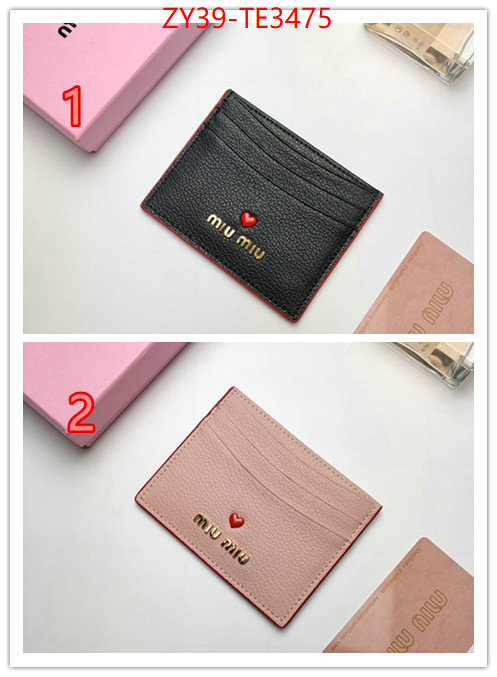 Miu Miu Bags(4A)-Wallet,best replica ,ID: TE3475,$: 39USD