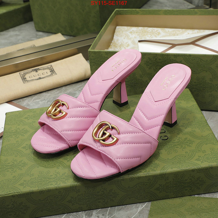 Women Shoes-Gucci,replica how can you , ID: SE1167,$: 115USD