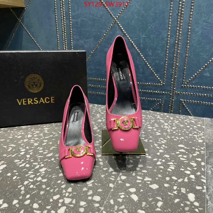 Women Shoes-Versace,how to find designer replica , ID: SW3917,$: 129USD