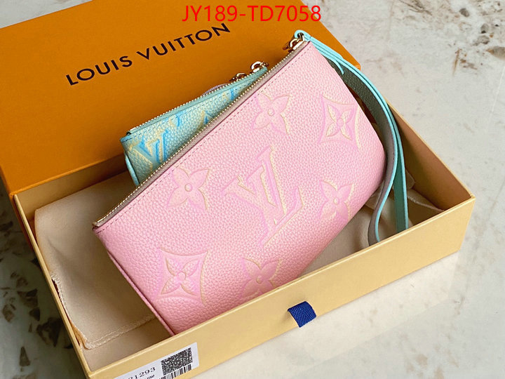 LV Bags(TOP)-Wallet,ID: TD7058,$: 189USD