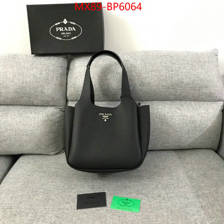 Prada Bags(4A)-Handbag-,the best ,ID: BP6064,$: 89USD