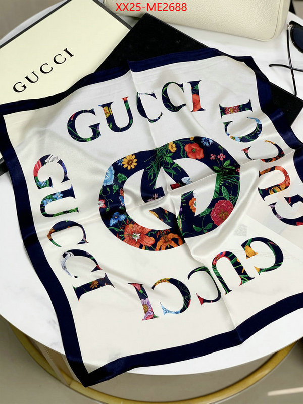 Scarf-Gucci,wholesale designer shop , ID: ME2688,$: 25USD