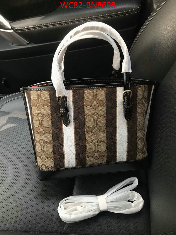 Coach Bags(4A)-Tote-,replica for cheap ,ID: BN8698,$: 82USD