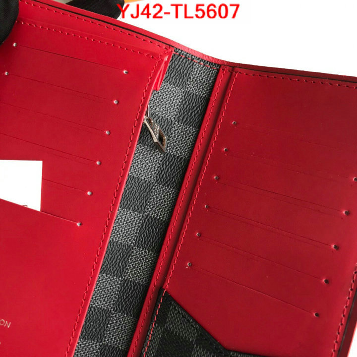 LV Bags(4A)-Wallet,ID: TL5607,$: 42USD