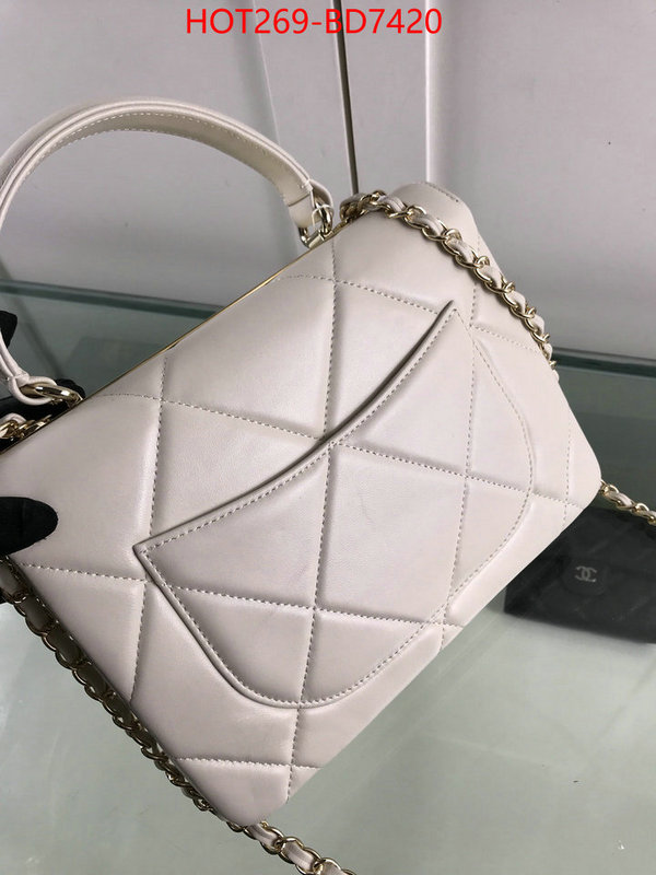 Chanel Bags(TOP)-Diagonal-,ID: BD7420,$: 269USD