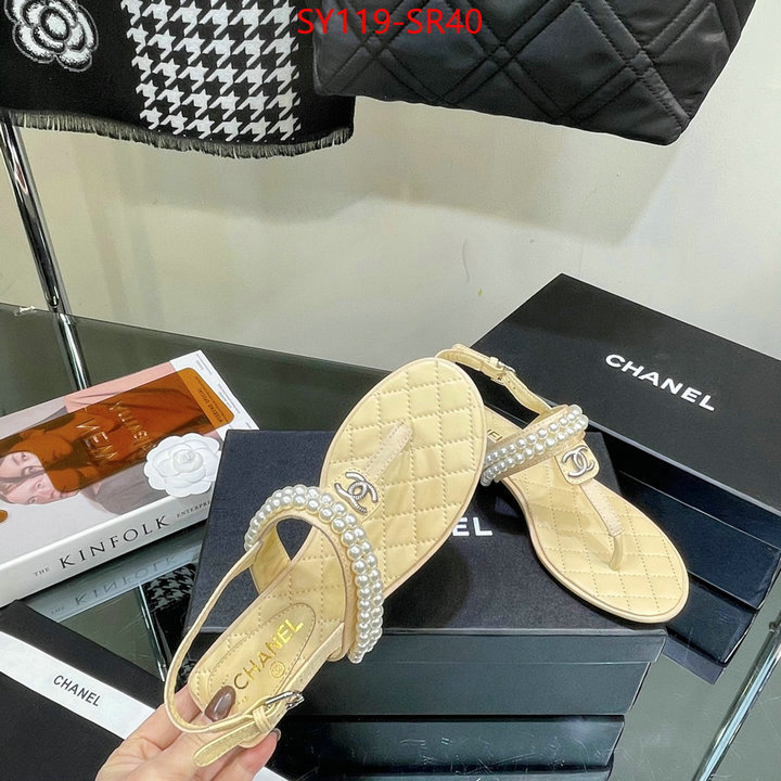 Women Shoes-Chanel,top 1:1 replica , ID:SR40,$: 119USD