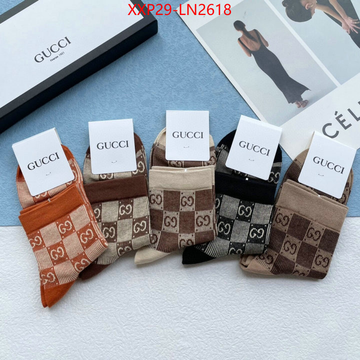 Sock-Gucci,replica us , ID: LN2618,$: 29USD