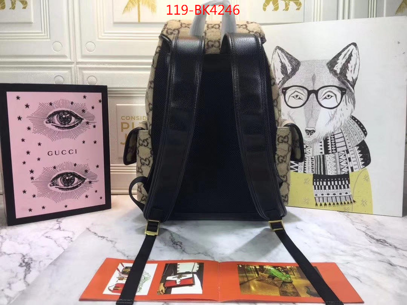 Gucci Bags(4A)-Backpack-,cheap replica designer ,ID: BK4246,$: 119USD