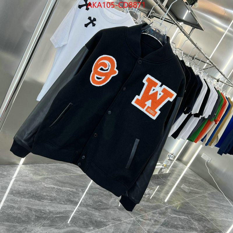 Clothing-OffWhite,aaaaa replica , ID: CD8871,$: 105USD