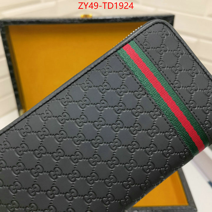 Gucci Bags(4A)-Wallet-,how to find replica shop ,ID: TD1924,$: 49USD