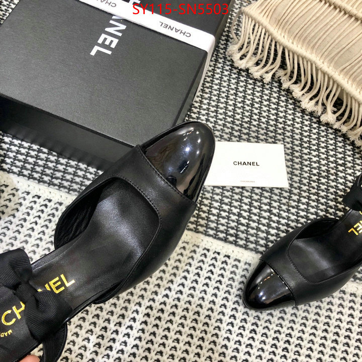 Women Shoes-Chanel,the quality replica , ID: SN5503,$: 115USD