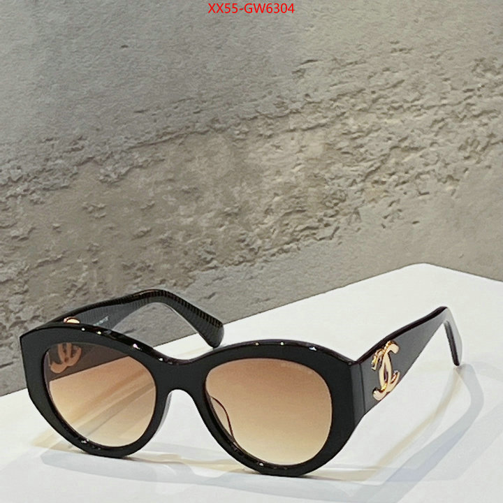 Glasses-Chanel,where can you buy replica , ID: GW6304,$: 55USD