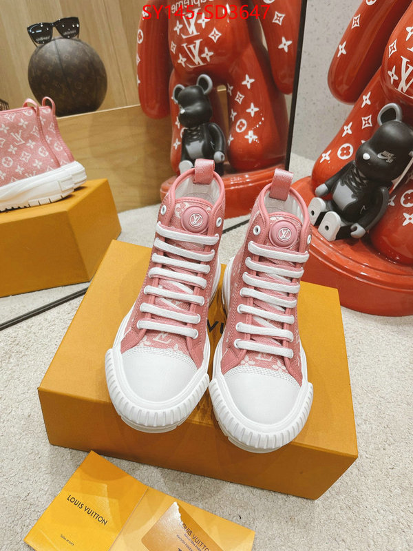 Women Shoes-LV,aaaaa replica , ID: SD3647,$: 145USD