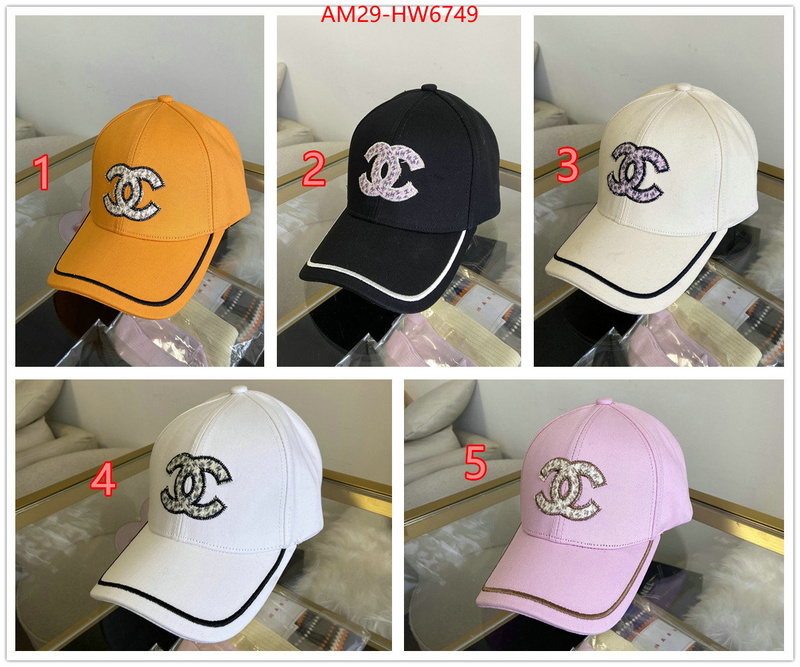 Cap (Hat)-Chanel,best aaaaa , ID: HW6749,$: 29USD