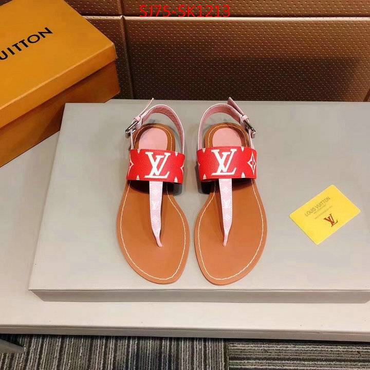 Women Shoes-LV,top quality fake , ID: SK1213,$:75USD