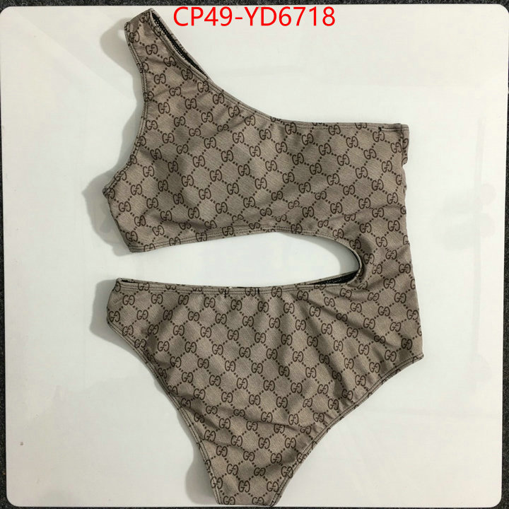 Swimsuit-GUCCI,customize best quality replica , ID: YD6718,$: 49USD