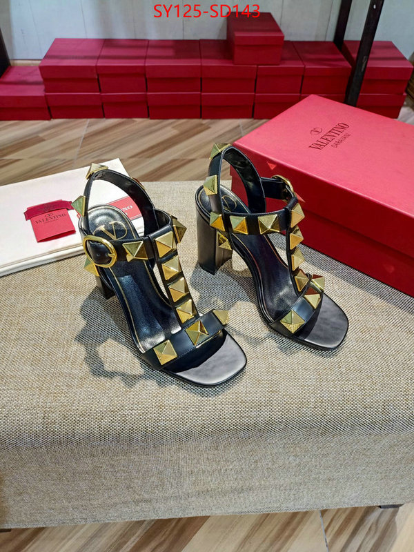 Women Shoes-Valentino,website to buy replica , ID: SD143,$: 125USD