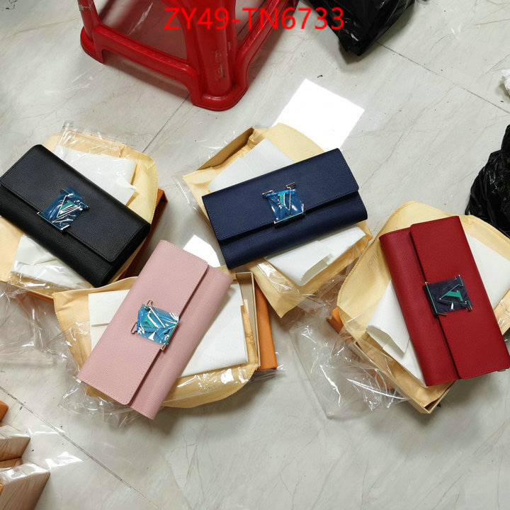 LV Bags(4A)-Wallet,ID: TN6733,$: 49USD