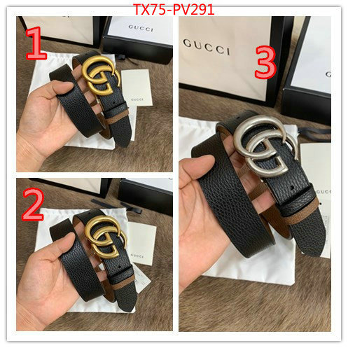 Belts-Gucci,new 2023 , ID: PV291,$:75USD