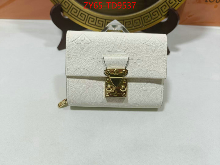 LV Bags(4A)-Wallet,online shop ,ID: TD9537,$: 65USD