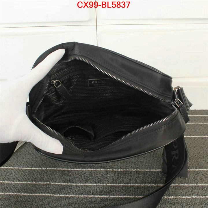 Prada Bags(4A)-Handbag-,what's the best to buy replica ,ID: BL5837,$: 99USD